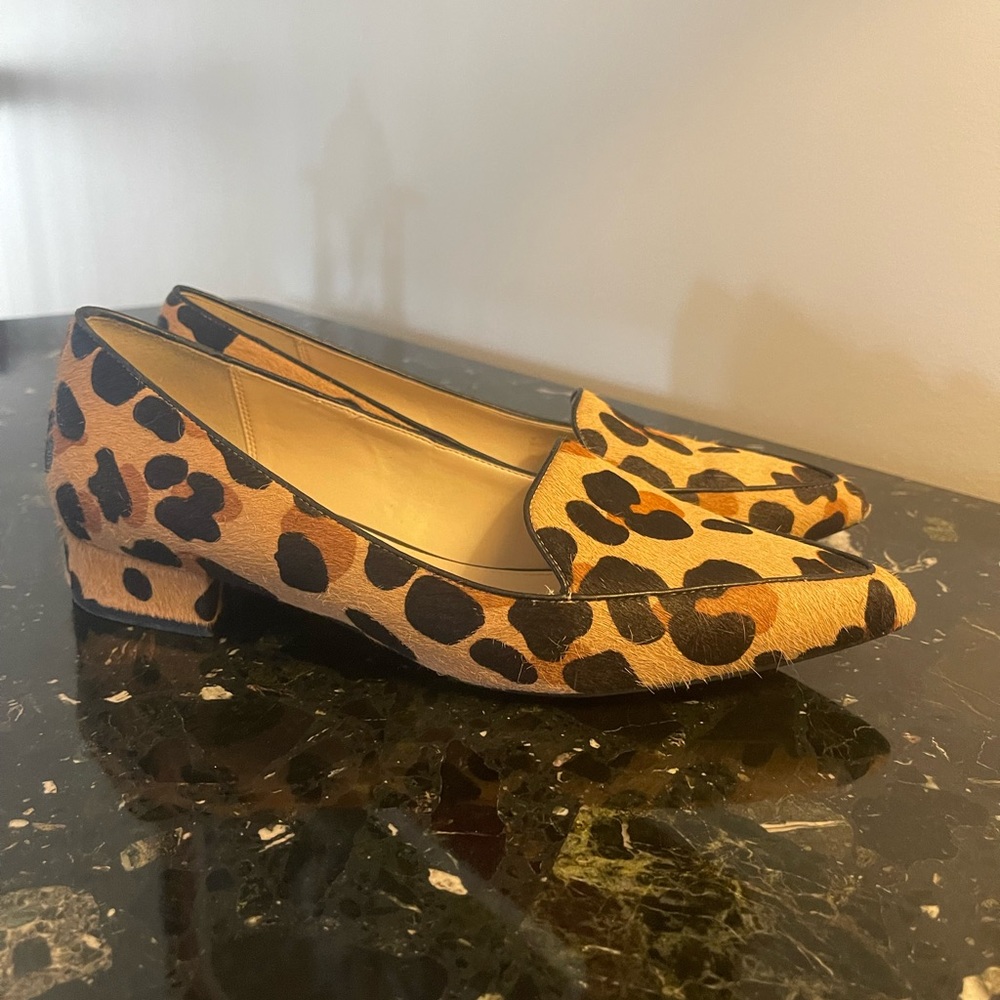 Cole Haan Leopard Flats